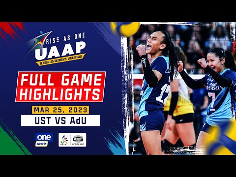 Adamson vs. UST round 2 highlights | UAAP Season 85 Women’s Volleyball - Mar. 25, 2023