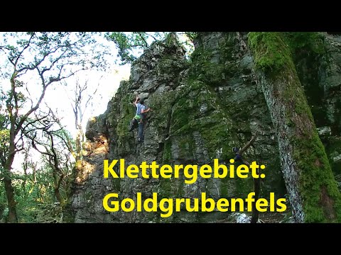 Kletterfels für Beginner: Goldgrubenfels (Taunus)