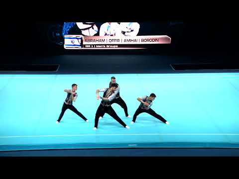 Israel (ISR) - 2024 Acrobatic Worlds, Guimaraes (POR) Dynamic Qualification  Men's Group