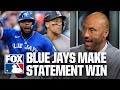 Blue Jays DOMINATE Yankees It Looked Ugly  Derek Jeter MLB On FOX Crew React To ALDS Game 1
