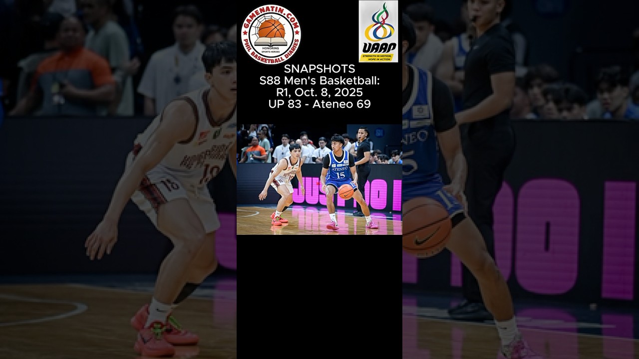 Snapshots: Men's Basketball - UP 83 - Ateneo 69