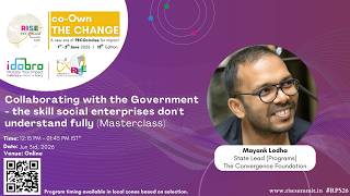 Collaborating with Government: The Skill Social Enterprises Often Overlook