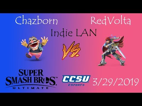 Indie LAN CCSU Smash Ultimate Tournament - Chazborn (Wario) vs RedVolta (Roy)