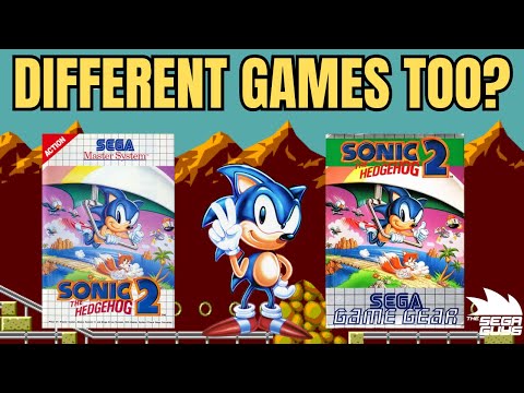Are They the Same Game? - Sonic the Hedgehog 2 on Sega Master System and Game Gear Comparison