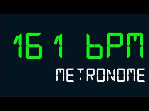 161 BPM (Beats Per Minute) Metronome