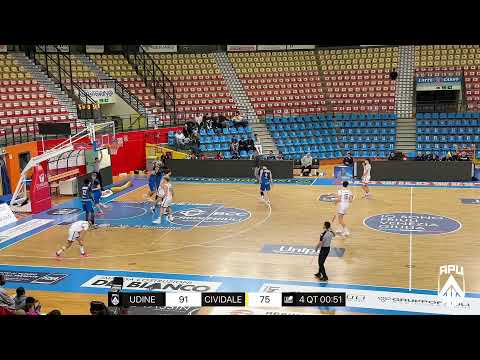Under 19 Eccellenza | Apu Udine-UEB Cividale 94-79 (5ª giornata)
