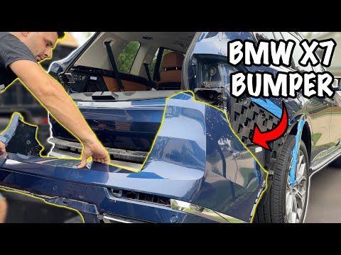 BMW X7 Bumper Removal & Install DIY