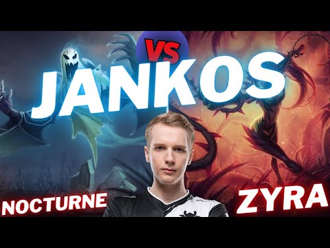 JANKOS | NOCTURNE VS ZYRA | JNG GAMEPLAY | Patch 15.12 / Season 15 | #LeagueofLegends