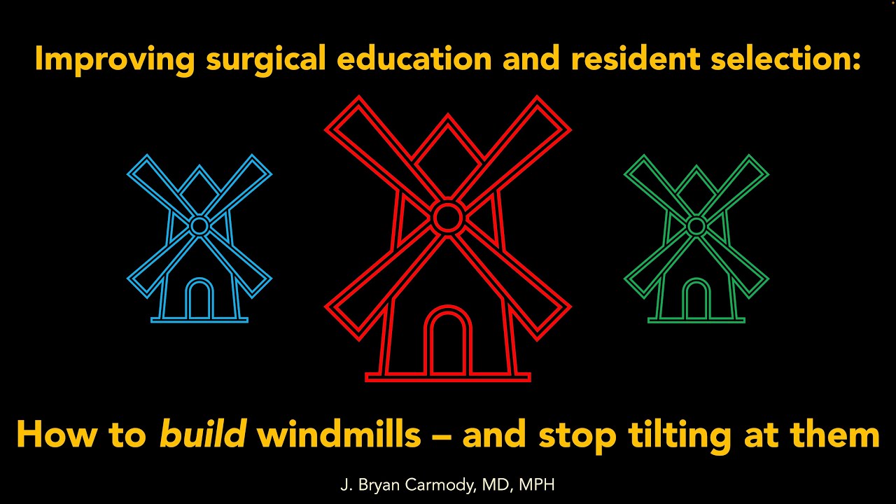 Improving Surgical Education: How to Build Windmills - and Stop Tilting at Them