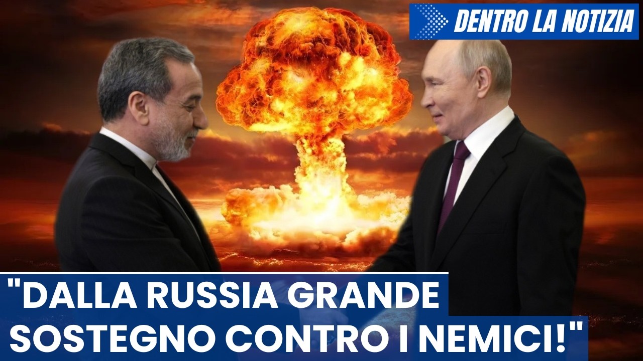 Araqchi: Nella guerra l'Iran ha grandi alleati come la Russia! Lavrov: 2030 guerra Ue contro Russia!