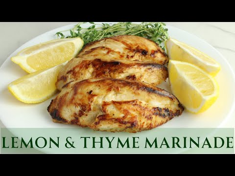 Vintage Recipe: Lemon & Thyme Marinade // Zippy, Zesty, and Tasty