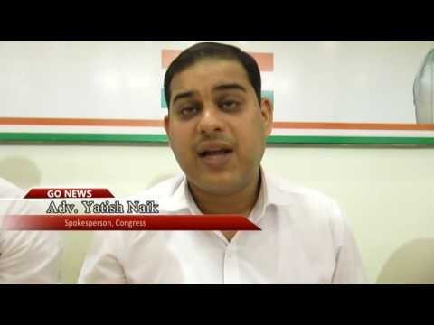 Yatish Naik PC Congress GOTV News