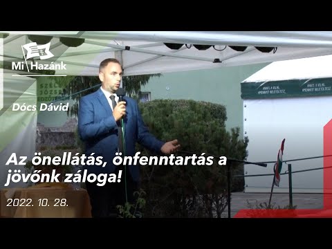 Az önellátás, önfenntartás a jövőnk záloga!