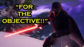 Star Wars Battlefront 2 Kylo SACRIFICES Himself for the OBJECTIVE!! #starwars #battlefront2 #gaming