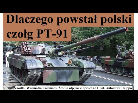 Why was the Polish PT-91 tank created?