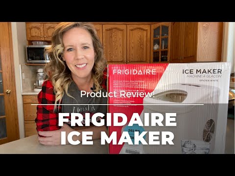 AMAZING Frigidaire Countertop Ice Machine from Costco - Review & Demo