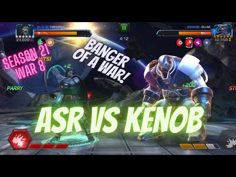 ASR VS KENOB! Take 2! Alliance War Season 21, War 8!