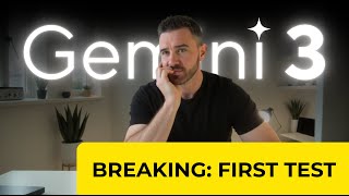 Gemini 3.0 Is Live - First Coding Test