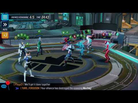 war attack secret avengers vs web warriors marvel strike force