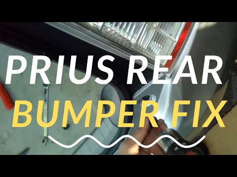 ✨ PRIUS - REAR BUMPER - EASY DIY REPLACEMENT ✨