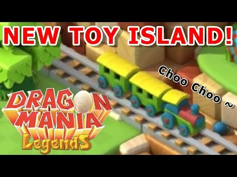 NEW TOY ISLAND + MORE UPDATE NEWS! - Dragon Mania Legends #454