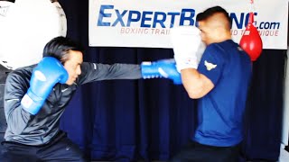 Pushing Opponents Back with the DOUBLE JAB