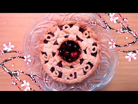 Trying the "World's best Cherry Pie" recipe (first time/ asmr)