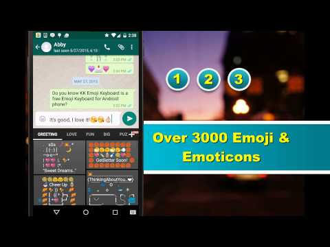 Lace Perfume Emoji Keyboard Video