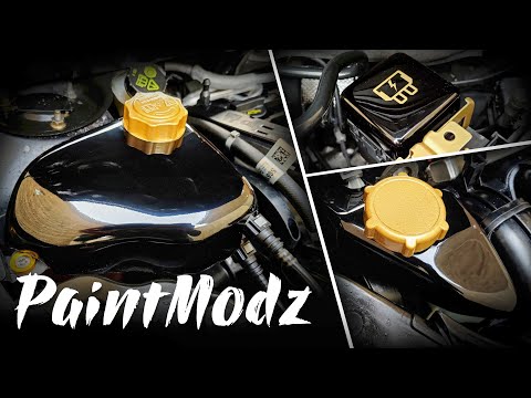 PaintModz Engine Bay Gloss Black Parts Fitted - Episode 25