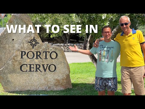 Porto Cervo Sardinia - A virtual tour of this great resort town in Sardinia Italy [September 2021]