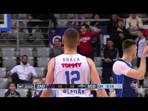 DUJE BRALA -  ABA League 2021/20222, KK Zadar vs. KK SC Derby