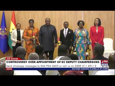 Some Ghanaians express mixed reactions to Mahama's controversial EC appointments