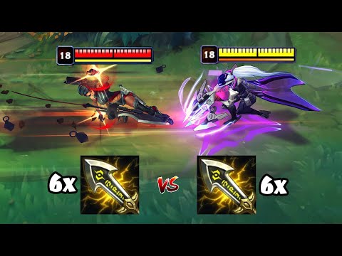 SAMIRA vs VAYNE 6x INFINITY FULL BUILD FIGHTS & Best Moments!