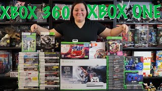 Massive XBOX 360 and XBOX ONE pick ups from a CLOSING GAMESTOP!