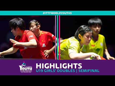 Zong/Qin vs Yeh/Wu | U19 GD - SF | #ITTFWorldYouths 2025