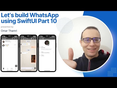 SwiftUI WhatsApp Clone - Firebase - Part 10 - Settings View