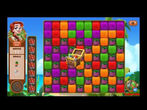 Lost Island Blast Adventure Level 647 - A S GAMING
