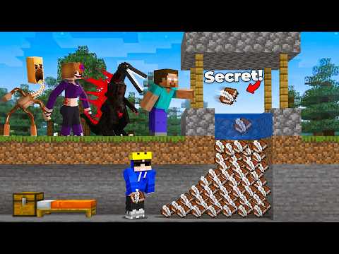 Using A Wishing Well To STEAL Scary Entity SECRETS in Minecraft!