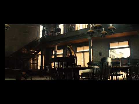 Los siete magníficos pelea de comanches