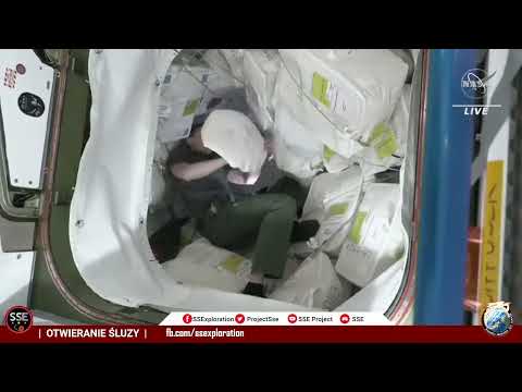 #Crew7 #SpaceX #SSE LIVE - Crew-7 Otwarcie śluzy i powitanie na ISS | NASA's SpaceX Crew-7 Hatch …
