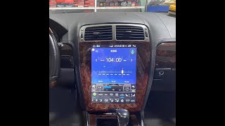 Jaguar XK Tesla Style Android Car Radio Navigation #jaguar #android #tesla #navihua #car radio