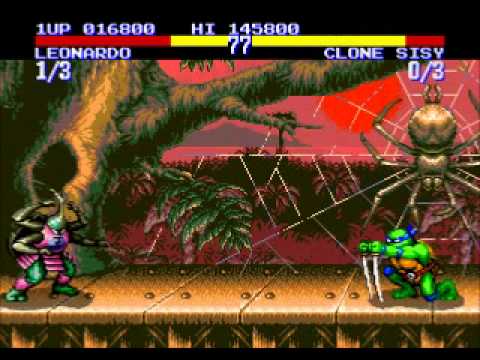 Teenage Mutant Ninja Turtles : Tournament Fighters Megadrive