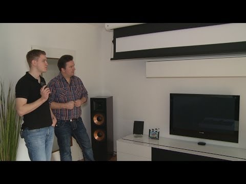 Stefan's "his" home cinema - a childhood dream comes true