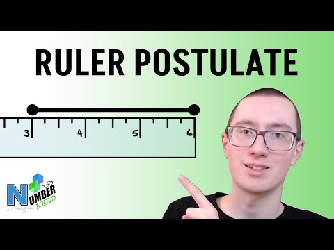 Ruler Postulate Formula