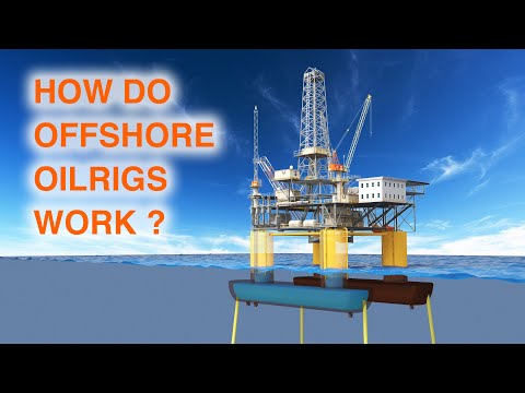 How Offshore Oilrigs Work, Float, and Extract Oil