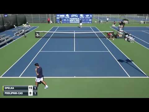 Reilly Opelka vs Hans Podlipnik Castillo FULL MATCH Fairfield 2016