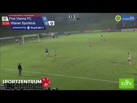 11.11.16 First Vienna FC - Wiener Sportklub - 1:0 (1. Halbzeit / 34:08) am 11.11.2016 20:05