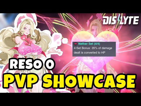 Reso 0 M. Alexa PVP Showcase | M.Alexa Loves Nether Set !  | DISLYTE