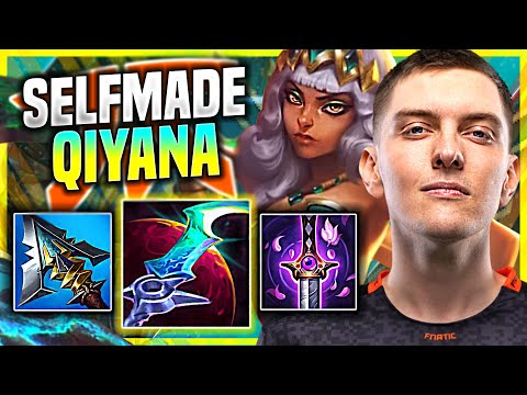 WHEN SELFMADE PICKS QIYANA! - FNC Selfmade Plays Qiyana JUNGLE vs Jarvan IV! | Challenger TV
