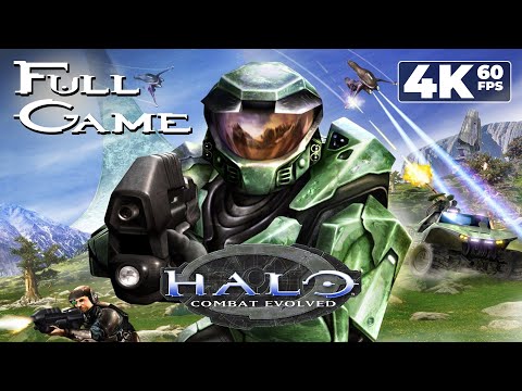 Halo: Combat Evolved (PC) Original - Full Game 4K60 Walkthrough - No Commentary